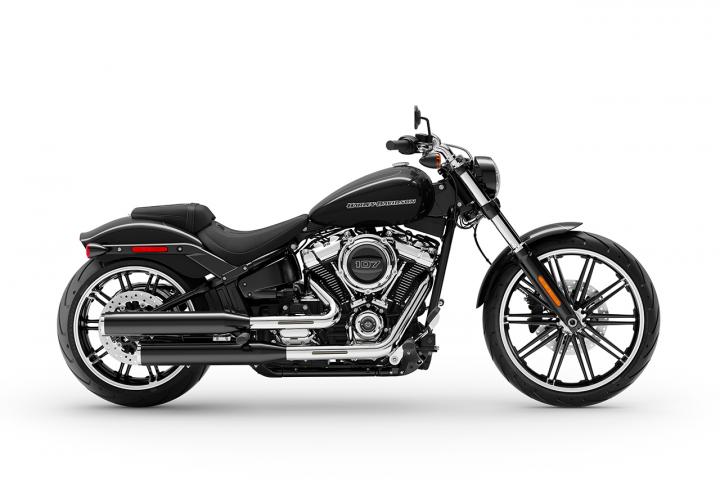 2019 Softail Harley Davidson FXBR Softail Breakout 107 2019 Modelle Motorrader Website House of Flames Harley Davidson