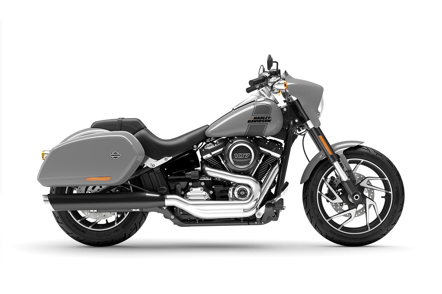 Billiard Gray / 2024 Softail HarleyDavidson® Softail FLSB Sport