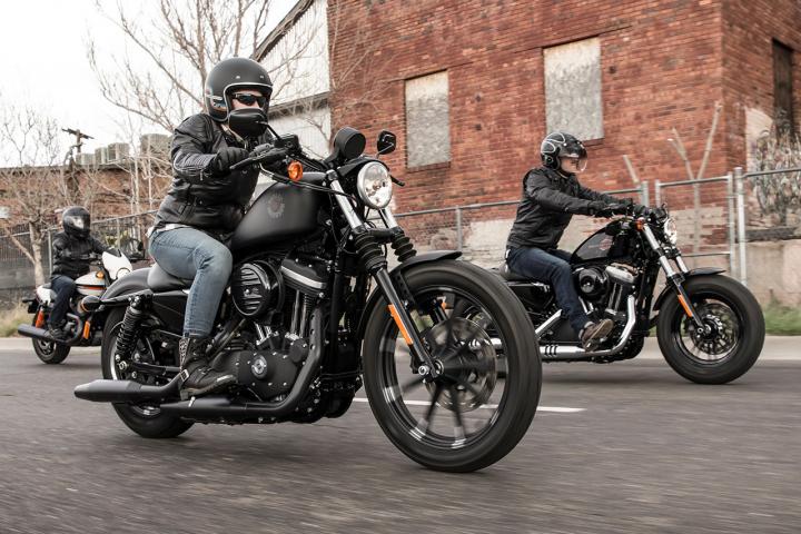 2019 Sportster Harley Davidson Sportster XL883N Iron 2019 Modelle Motorrader Website House of Flames Harley Davidson