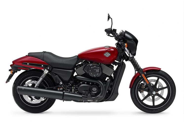 Harley davidson street 750 vivid black hot sale
