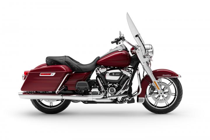 Stiletto Red 2020 Touring Harley Davidson FLHR Road King 2020 MODELS Bikes Website House of Flames Harley Davidson