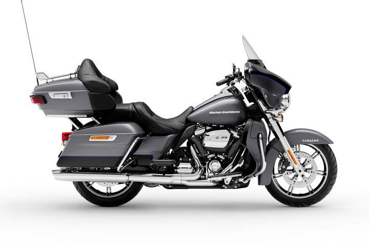 Gauntlet Gray Metallic Vivid Black Chrome 2021 Touring Harley Davidson FLHTK Ultra Limited 2021 MODELS Bikes Website House of Flames Harley Davidson