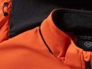 JACKET-KNIT,BLACK/ORANGE_2