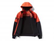 JACKET-KNIT,BLACK/ORANGE_3