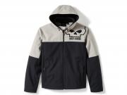JACKET-KNIT,WILLIE G,BLACK/GRE 97413-25VM