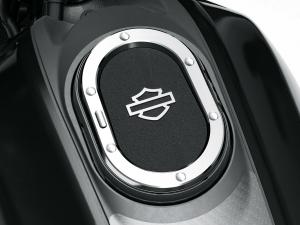 LIVEWIRE CHARGE DOOR - BLACK WITH SATIN CHROME 61301084