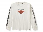 Longsleeve "Dickies x H-D Heavyweight Eagle Silver Birch" 96568-25VM