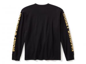 Longsleeve "Dickies x H-D Heavyweight Eagle Tee Anthracite"_1