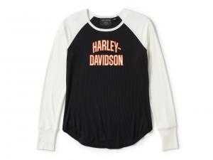 Longsleeve "Essential Arched Font Long Sleeve Raglan Black" 99297-25VW