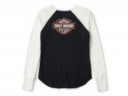 Longsleeve "Essential Arched Font Long Sleeve Raglan Black"_1