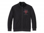 MOCK NECK-KNIT,BLACK 96102-25VM