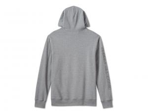 Pullover "Bar & Shield Hoodie Medium Grey"_1