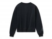 Pullover "Serpent Rose Bling Fleece Black"_1