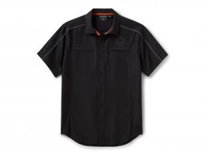 SHIRT-WOVEN,BLACK 99099-26VM