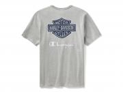 T-Shirt "Champion x Harley-Davidson Fanatic Grey"_1