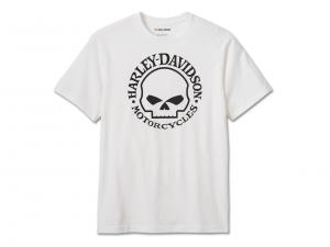 T-Shirt "Willie G Skull White" 99077-24VM