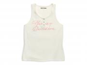 Tank-Top "Script Font Henley Racerback TALL" 96097-22VL