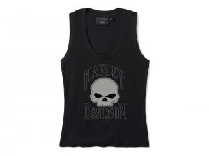 Tank-Top "Willie G" Skull Ribbed" 99296-25VW