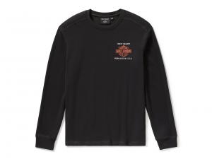 TEE-KNIT,BLACK 96724-25VM