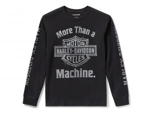 TEE-KNIT,BLACK 96726-25VM
