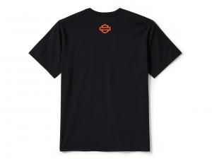 TEE-KNIT,BLACK/DARK GREY_1