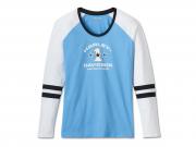 TOP-KNIT,BLUE/WHITE COLORBLOCK 96083-25VW